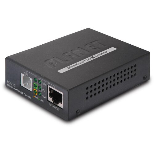 Planet VC-231G network media converter 1000 Mbit /s Black Cijene