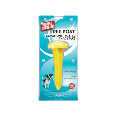 Simple Solution Stubić za vr&amp;scaron;enje nužde u dvori&amp;scaron;tu Pee Post, Žuti Slike