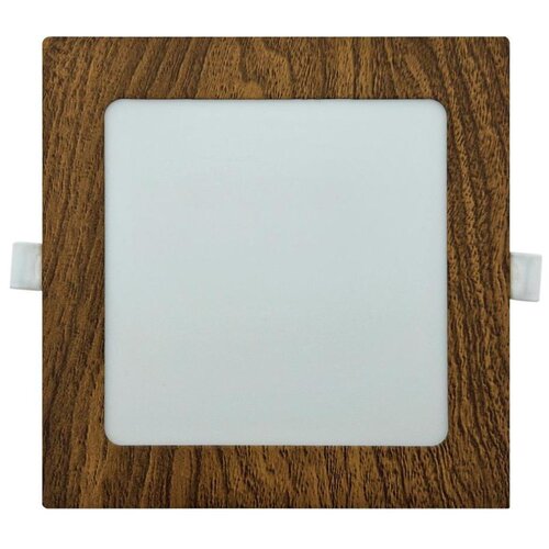  ugradno stropno svetlo square LED/12W/230V 4200K 16,8x16,8 cm braon Cene