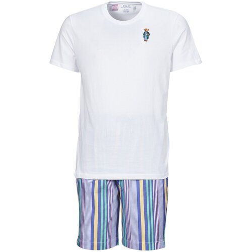 Polo Ralph Lauren Pižame & Spalne srajce S / S PJ SET-SLEEP-SET Večbarvna Cene