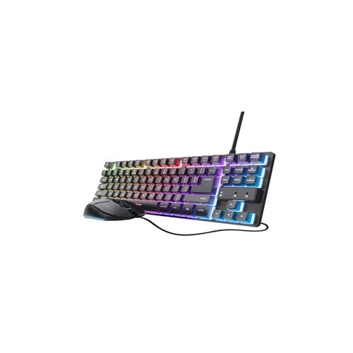 Trust Tastatura+miš Gaming set GXT 798 crna Cene