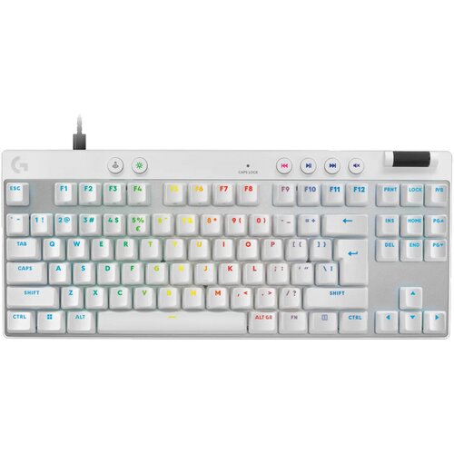 Logitech G PRO X TKL Rapid bela žična mehanska igralna tipkovnica s slovenskimi tipkami Slike