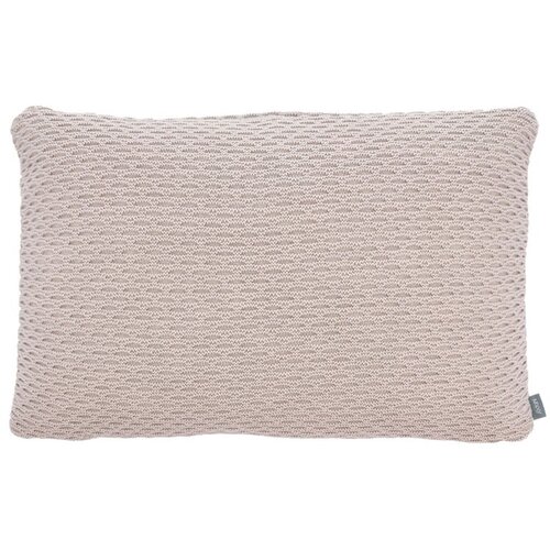 Södahl Bež blazina iz mešanice bombaža in volne Wave Knit, 40 x 60 cm Cene