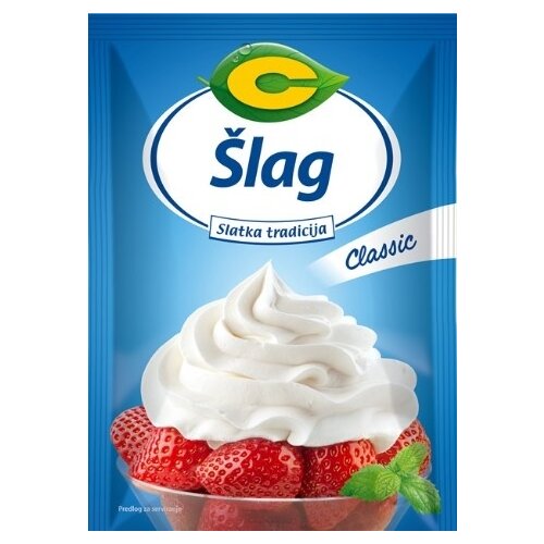 C proizvodi Šlag classic sa vodom C 40g Cene