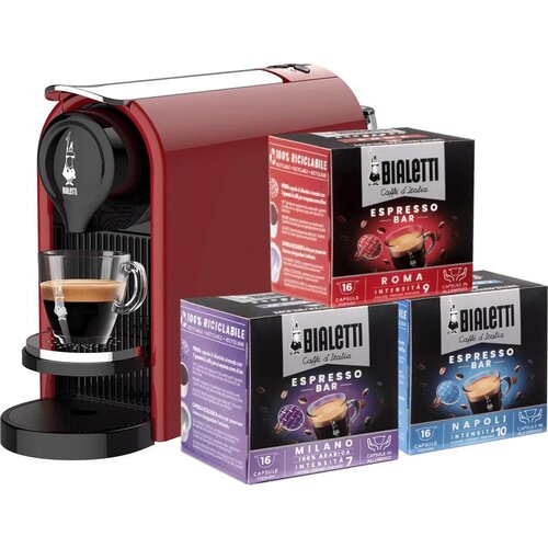 Bialetti Kapsulni kavni aparat Gioia Plus rdeč, (5000136165) Cene