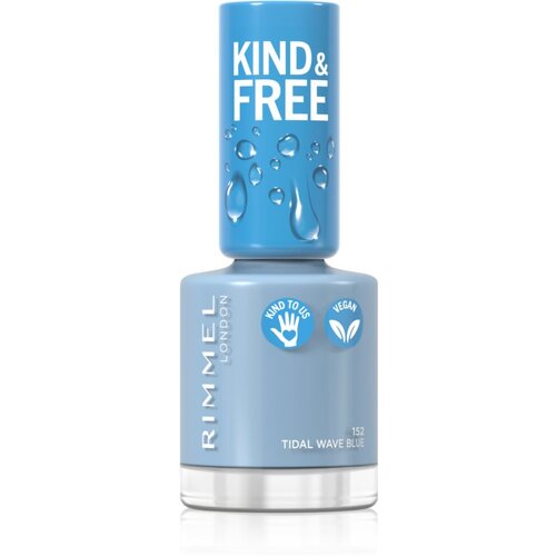 Rimmel London Kind & Free lak za nohte odtenek 152 Tidal Wave Blue 8 ml Cene