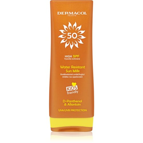 Dermacol Sun Water Resistant Milk SPF50 vodootporni losion za za&amp;scaron;titu od sunca 200 ml Slike