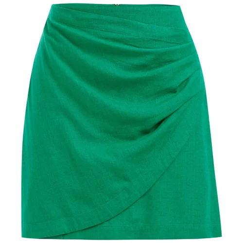 WE Fashion Suknja smaragdno zelena
