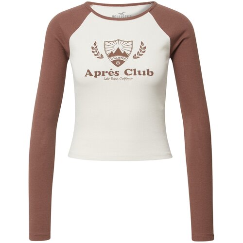 Hollister Majica brokat / bela Slike
