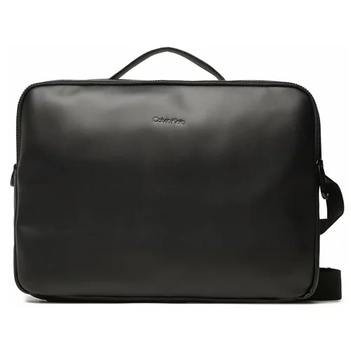 Calvin Klein Nahrbtnik Ck Must Conv Laptop Bag Smo K50K510527 Črna
