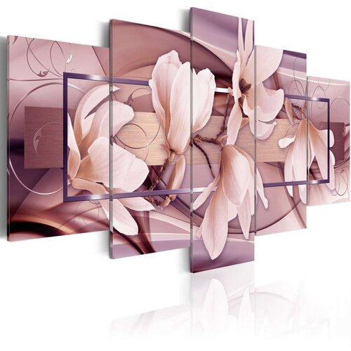  Slika - Moody Flowers 100x50 Slike