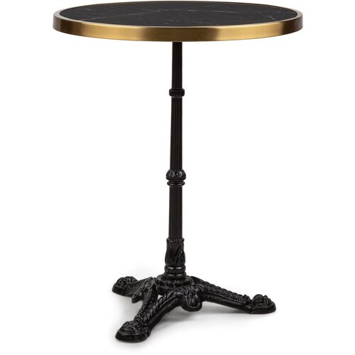 Blumfeldt Patras Lux, bistro stol s podnožjem s tri noge, mramorni stol, Ø: 57,5 ​​cm, visina: 72 cm Cijene