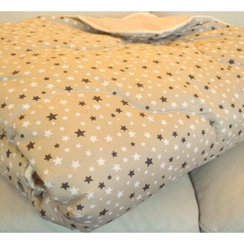 Blue Bell Stars Krem-&amp;Scaron;tep deka 140 cm x 200 cm Slike