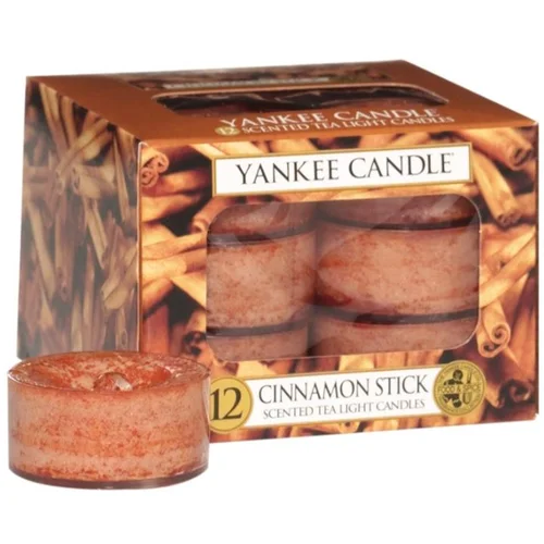 Yankee Candle Sveča Yankee 1055980E, dišeča čajna 12/1 cinnamon stick