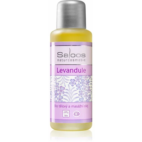 Saloos Bio Body And Massage Oils Lavender ulje za masažu tijela 50 ml