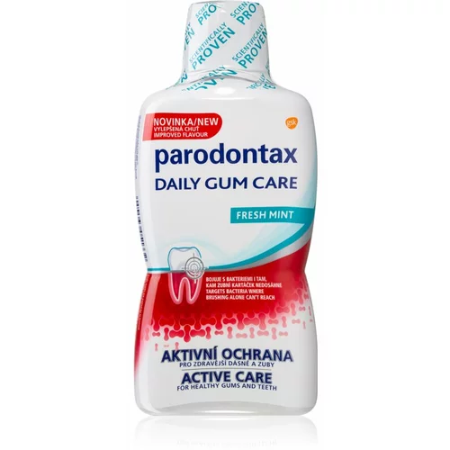 Parodontax Daily Gum Care Fresh Mint ustna voda za popolno zaščito zob Fresh Mint 500 ml