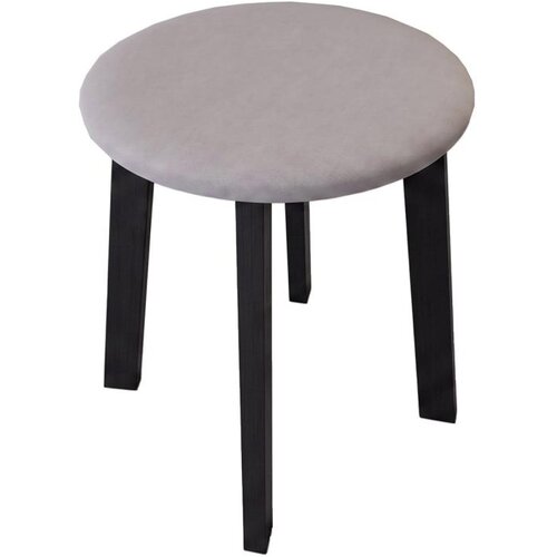  Tabure KUBE prečnik 36 cm crna/siva Slike