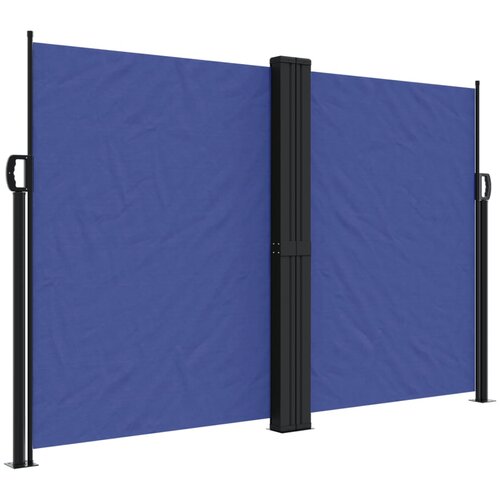  Uvlačiva bočna tenda 160 x 600 cm plava Slike