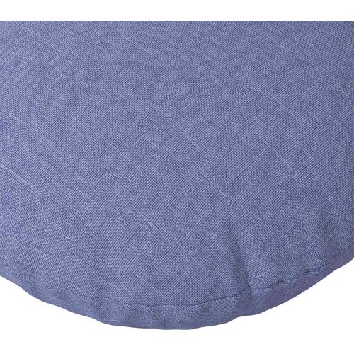  Jastučići za sjedenje 2 pcs Traper plava &amp;Oslash;80 x 29 cm tkanina Slike
