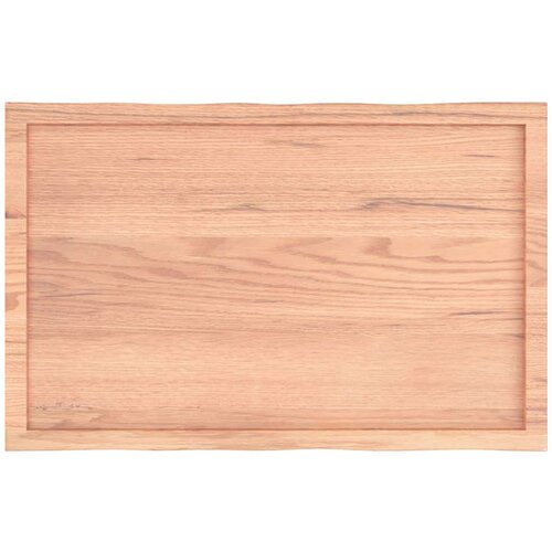 vidaXL Mizna plošča sv. rjava 100x60x4 cm obdelana trdna hrastovina Cene