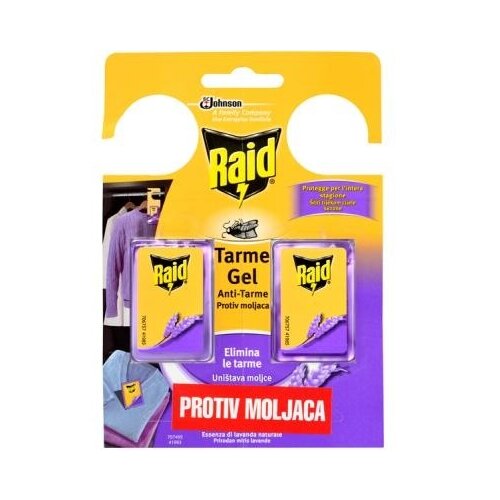 Raid gel protiv moljaca lavanda 2x3g Cene