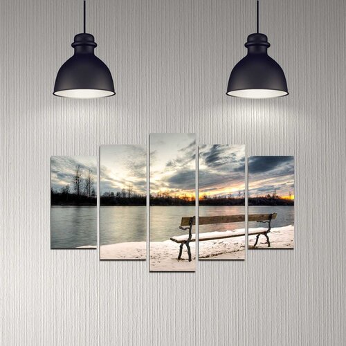 Wallity Set Slika 5DMDF-50, 5 Delova Cene