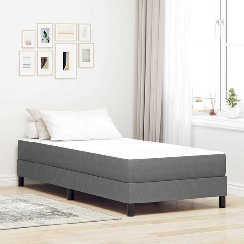  Madrac s madracem Svijetlo siva 80 x 200 cm tkanina Cene