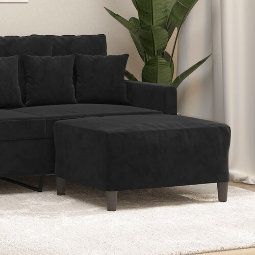 vidaXL Tabure crni 70 x 55 x 41 cm baršunasti Cijene