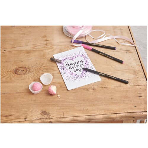  brushpen 1-3mm 10barv Edding 1340/10 blister Slike