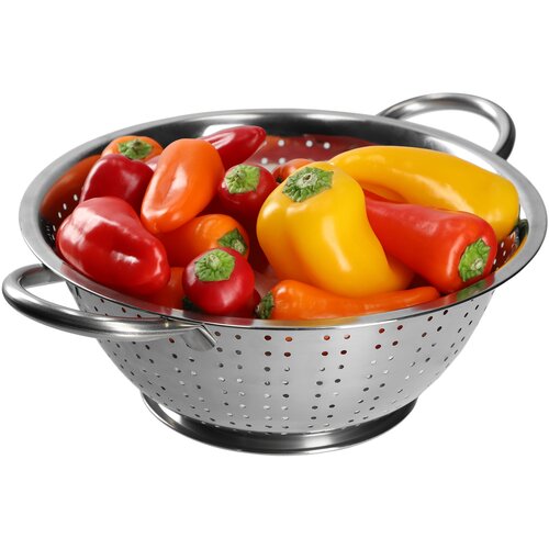 KADAX Kuhinjsko kovinsko cedilo za testenine z ročaji, veliko 30 cm, (5000354651) Cene