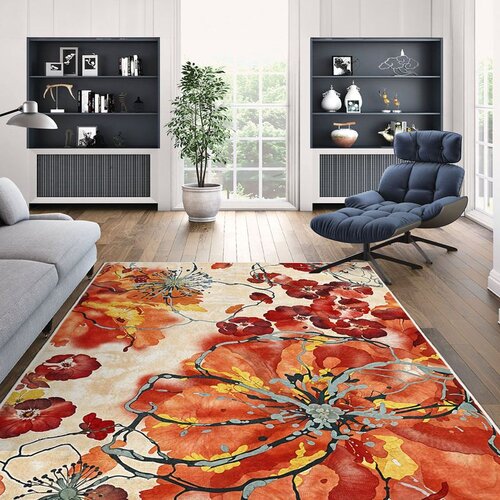 Conceptum Hypnose Kece-Fr93 narandžasti tepih (50 x 80 cm) Cene