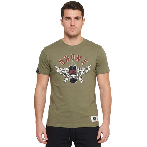 Leone 1947 Majice & Polo majice Man T-Shirt Short Sleeves Graphics Kaki Cene