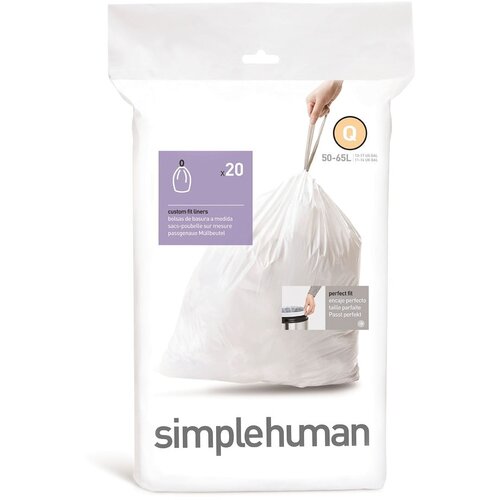 simplehuman Vreće za smeće 20 kom 65 l – Cijene