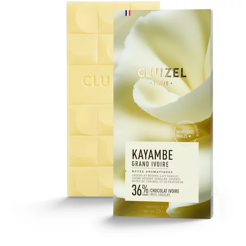 Michel Cluizel kayambe grand ivoire 36% 70g