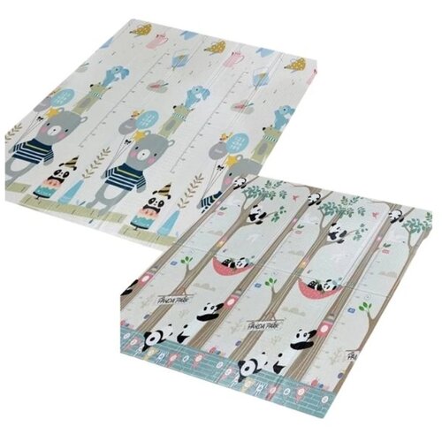 Bbo podloga za bebe - PENA tepih 2u1 Panda Giraffe Cene
