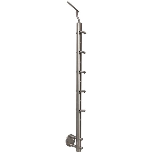 Dieda ograjni steber okrogli V2A z nosilci okroglih palic 100 cm Cene