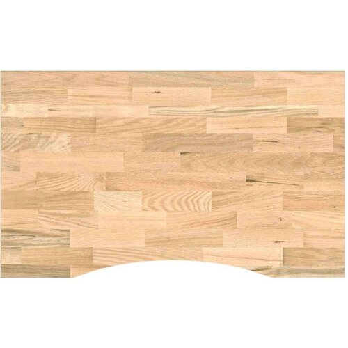 VidaXL Radni stol 100x60x81,5 cm puno drvo hrast Slike