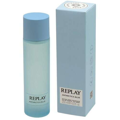 Replay Unisex toaletna voda Earth made Antarctica Blue light, 200 ml+Torbica Cene