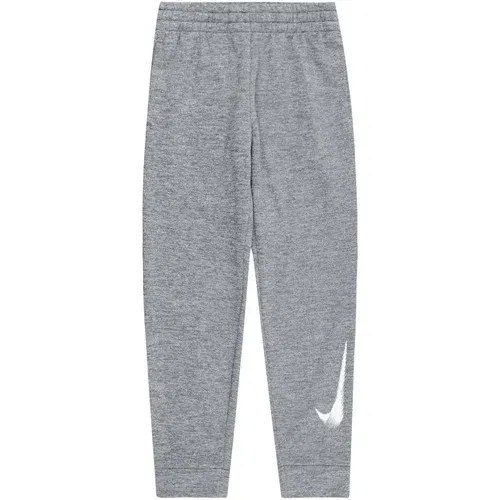 Nike Sportske hlače siva melange / bijela