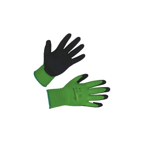 Rukavice SMOOT GRIP CRNO-ZELENE VEL.10 Cijene