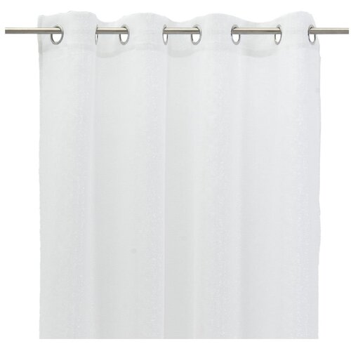 Casa Selecci&amp;oacute;n Bela prosojna zavesa 140x260 cm Flat &amp;ndash; Slike