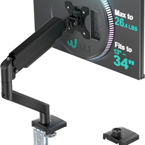 INF Enoročni plinski nosilec za monitor &ndash; aluminij, 13 inch do 34 inch, (5000284211) Cene