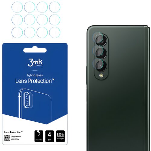 3mk 4x Staklo za kameru za Samsung Galaxy Z Fold 3 - Prozirna Cene