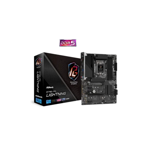 AsRock MB Z790 PG LIGHTNINGINTEL Z790; LGA1700; 4xDDR54xM.2; 4xSATA; RAID; HDMI; ATX