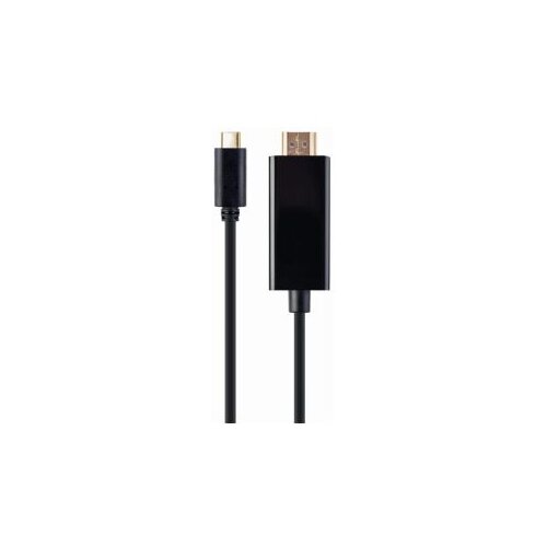  USB adapter Type-C to HDMI-male adapter, 4K 60Hz, 2 m, black, GEMBIRD, A-CM-HDMIM-02 Cene