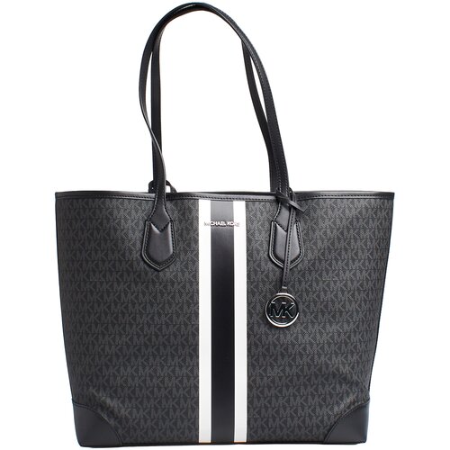 Michael Kors Nakupovalne torbe 35R5SV0T7V-BLACK Črna Slike