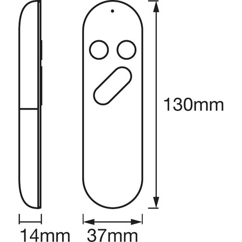 Ledvance daljinski upravljač smart+ 2xAAA wi-fi Slike