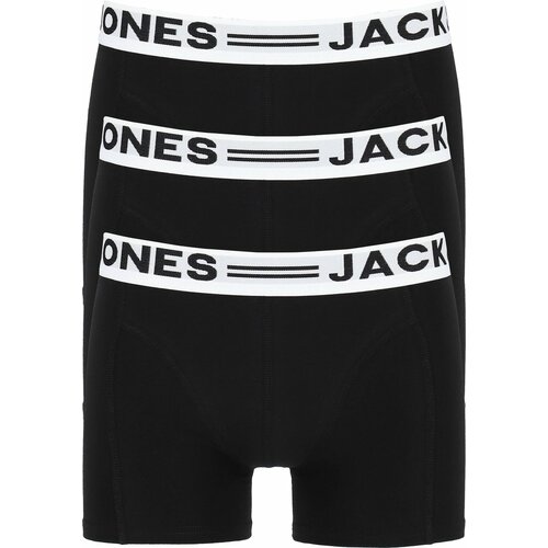 Jack & Jones Muške bokserice 12081832 3/1 crne Cene