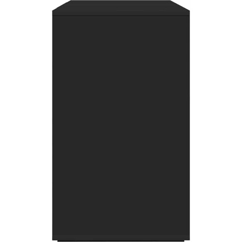  Kreveta Crna 120 x 41 x 75 cm Konstruirano drvo Slike