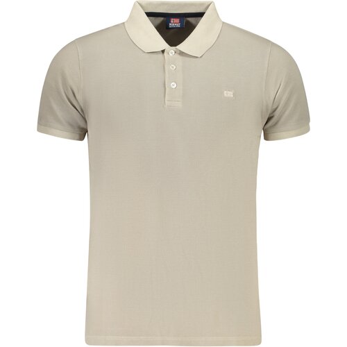 Norway 1963 MEN&amp;amp;#39;S SHORT SLEEVE POLO SHIRT BEIGE Slike